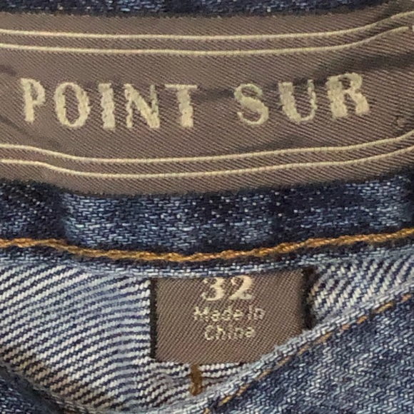 Point Sur J Crew Retro High Waist Jeans 32 - Picture 6 of 10